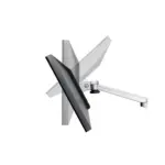 Gamvity Dual Monitor Desk Mount Stand – Adjustable Office LCD Support for 27"–32" Displays - Image 4