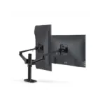 Gamvity ErgoView Pro Dual Monitor Arm – 360° Swivel Desk Mount (32") - Image 4