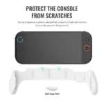 JYS-NS2297 Comfortable Grip For Nintendo Switch 2/Switch/Switch OLED - Black - Image 4