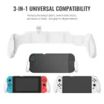 JYS-NS2297 Comfortable Grip For Nintendo Switch 2/Switch/Switch OLED - Black - Image 5