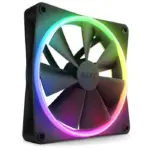 ⁦مروحة علبة NZXT F120 RGB DUO مقاس 120مم حزمة ثلاثية - أسود RF-D12TF-B1⁩ - الصورة ⁦3⁩