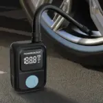 Powerology Portable Electric Tire Inflator - Black