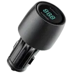 Powerology Velox 66W Dual-Port Car Charger - Black - Image 2