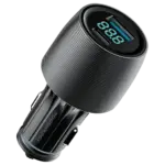 ⁦شاحن سيارة باورولوجي فيلوكس ثنائي المنافذ بقوة 83 واط - أسود⁩ - الصورة ⁦2⁩