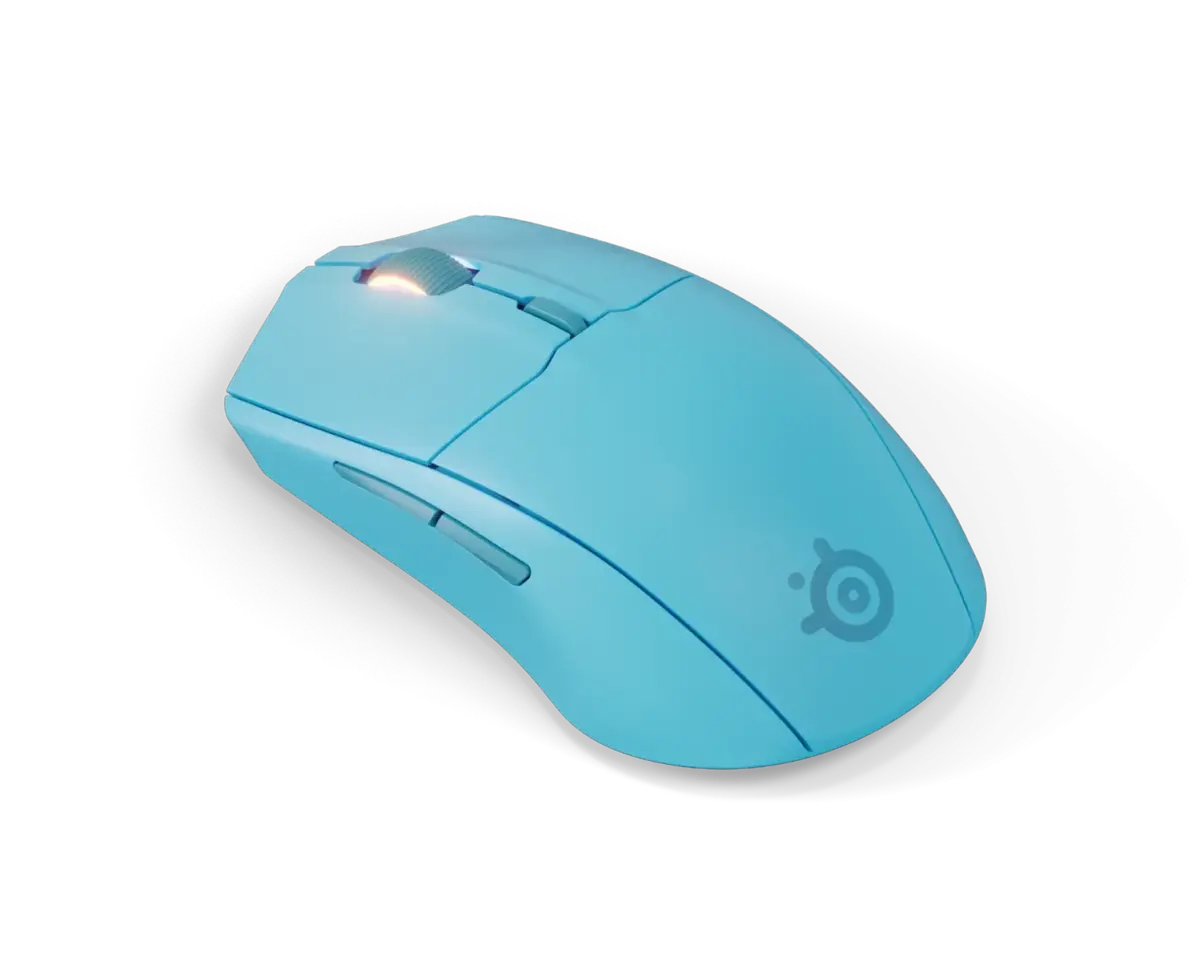 SteelSeries Rival 3 Wireless Gen 2 Gaming Mouse - Aqua US - Image 2