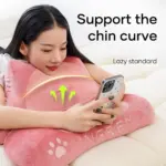 Ingrem Fat Cat Pillow - Pink - Image 5