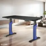 Xd2s Height Adjustable Rgb Gaming Desk Black/blue (140*70)