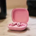Beats Powerbeats Fit — Wireless Fitness Earbuds with Secure Fit — Power Pink - Image 4