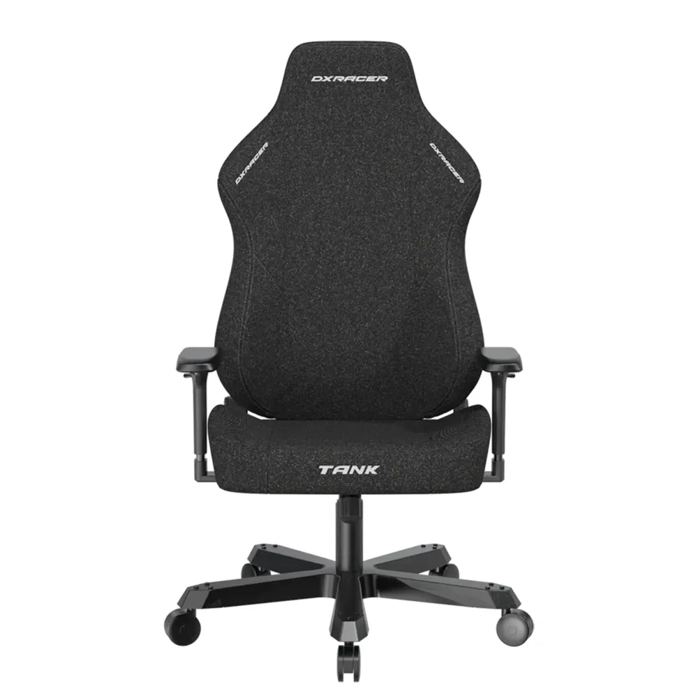 dxracer-tank-series-xxl-gaming-chair-fabric-black DXRacer TANK Series XXL Gaming Chair - Fabric Black - Image 1