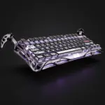 GravaStar Mercury V75 Pro 75% Hall Effect Magnetic Switch Gaming - Iron Purple - Image 2