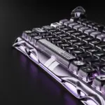 GravaStar Mercury V75 Pro 75% Hall Effect Magnetic Switch Gaming - Iron Purple - Image 4