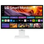 Lg 32" 4k Uhd Ips Smart Monitor With Webos And Usb Type-c Pd 90w - White