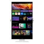 Lg 32" 4k Uhd Ips Smart Monitor With Webos And Usb Type-c Pd 90w - White - Image 3