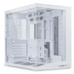 LIAN LI O11 Dynamic Mini V2 ATX Mid Tower Gaming Case - White (Fans Not Included)