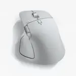 Logitech MX Master 4 Wireless Mouse – Pale Gray ( Precision, Speed & Haptic Control ) - Image 2