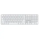 Magic Keyboard With Touch Id And Numeric Keypad With Apple Silicon (Usb–c) - White