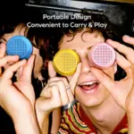 Momax 1-Vibe Go Lite Magnetic Wireless Speaker - Blue - Image 4