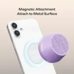 Momax 1-Vibe Go Lite Magnetic Wireless Speaker - Blue - Image 7