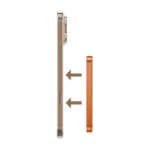 Momax Q.Mag X Magnetic Wireless Power Bank 5000mAh - Gen 2 (Orange) - Image 3