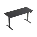 Owlotech Manager Height Adjustable Desk with Motor 140x60cm Black