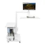 Ingrem Floating Table - White (Left Rudder)