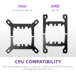 NZXT Kraken 360 RGB V2 360mm AIO Liquid Cooler - Black - Image 8