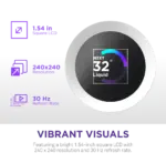 NZXT Kraken 360 RGB V2 360mm AIO Liquid Cooler - White - Image 5