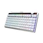 ASUS ROG FALCHION ACE 75 HE Wired Gaming Keyboard - White - Image 4