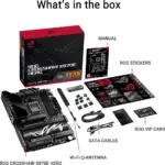 ⁦لوحة أم Asus ROG Crosshair X870E Dark Hero دي دي آر 5 - أسود⁩ - الصورة ⁦2⁩