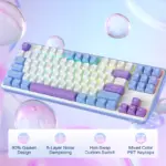 Redragon STAR BLADE K707 PRO 87 Keys TKL Wireless Mechanical Keyboard - Image 3