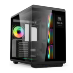 Acer U600B ATX Computer Case with 7 pre-installed 120mm ARGB fans – Black