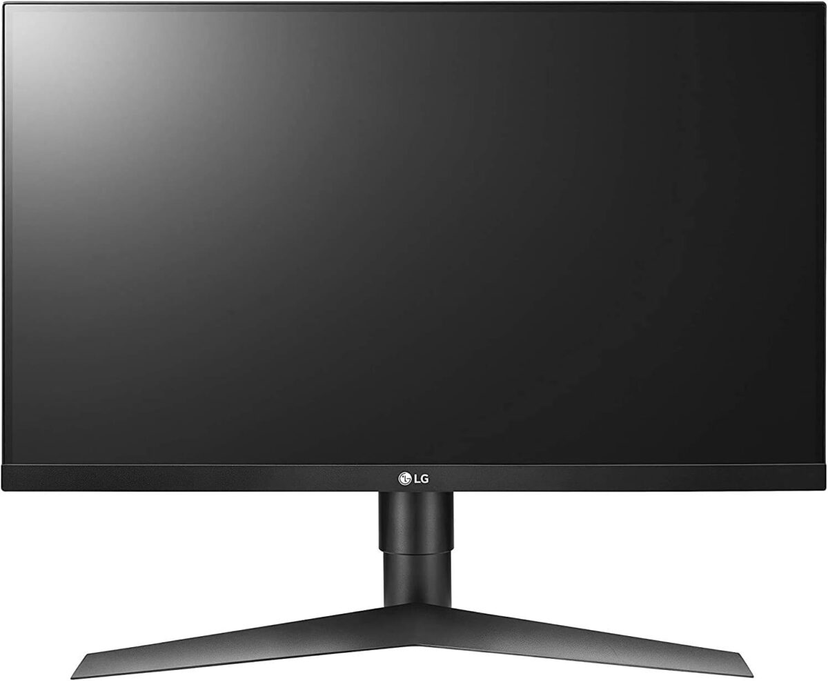 ⁦شاشة ألعاب LG 27G411A-B UltraGear بمقاس 27 بوصة / دقة Full HD (1920 x 1080) / لوحة IPS / تردد 144 هرتز (مع إمكانية كسر السرعة) / زمن استجابة 1 ملي ثانية MBR / متوافقة مع NVIDIA G-Sync و AMD FreeSync / تدعم HDR10 / منافذ HDMI و DisplayPort / حامل نحيف بالل⁩ - الصورة ⁦2⁩