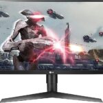 شاشة ألعاب LG 27G411A-B UltraGear بمقاس 27 بوصة / دقة Full HD (1920 x 1080) / لوحة IPS / تردد 144 هرتز (مع إمكانية كسر السرعة) / زمن استجابة 1 ملي ثانية MBR / متوافقة مع NVIDIA G-Sync و AMD FreeSync / تدعم HDR10 / منافذ HDMI و DisplayPort / حامل نحيف بالل