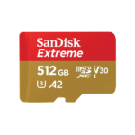 SANDISK CREATOR MICRO CARD UHS-I WITH ADAPTER 512GB UP TO 190MBS