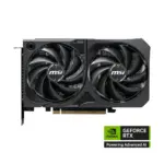 MSI Nvidia GeForce RTX 5060 8GB SHADOW 2X OC Graphics Card - Black