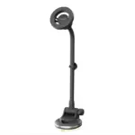 Porodo Vindex Magnetic Car Mount with Extended Flexible Pole - Black
