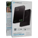 ⁦بانك طاقة مغناطيسي Powerology MagVolt بسعة 10000 مللي أمبير - أسود⁩ - الصورة ⁦6⁩