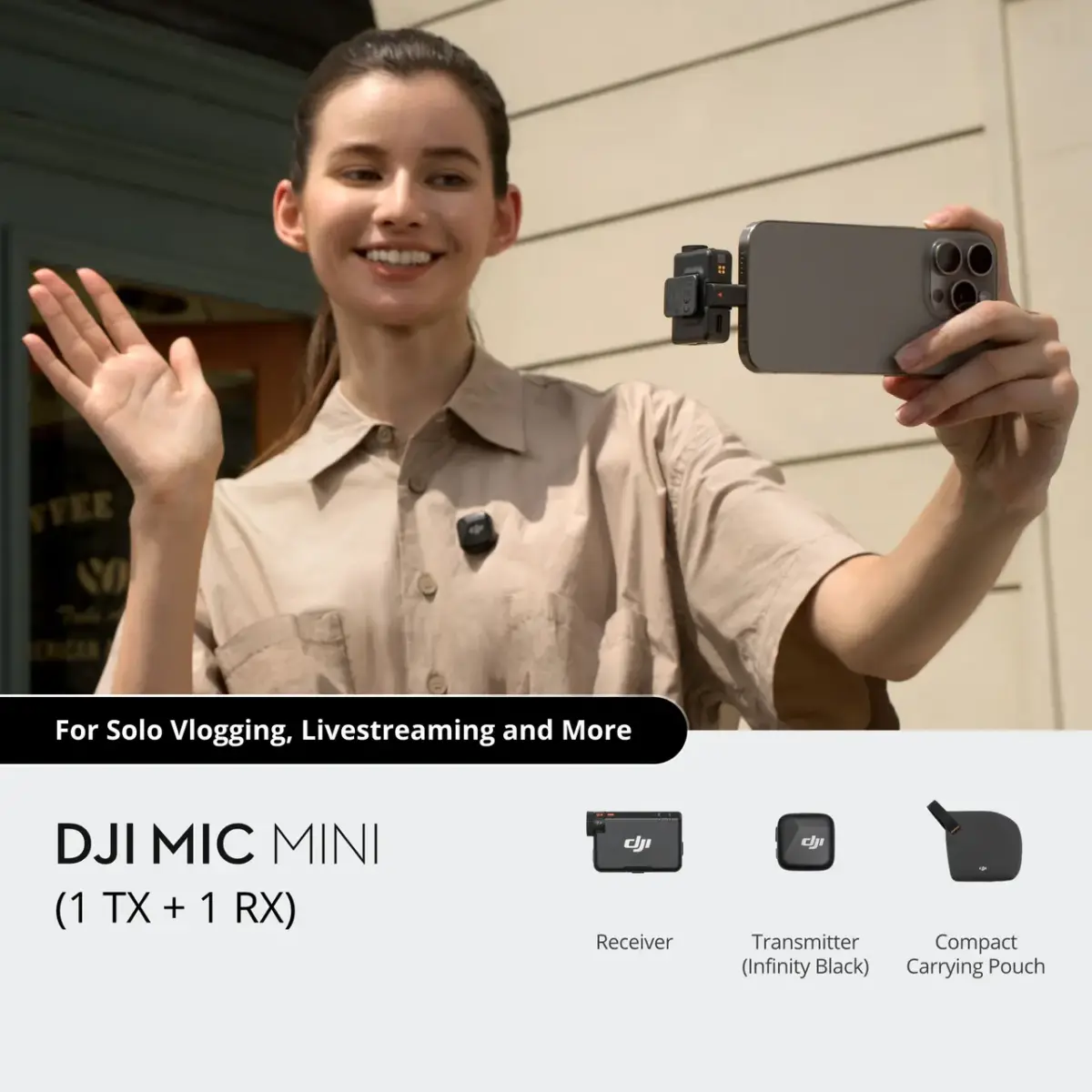 DJI Mic Mini (1 TX + 1 RX) - Image 3
