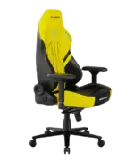 DXRacer MARTIAN Series Electric Adjustable Backrest Large Gaming Chair - Black/Yellow - Image 5
