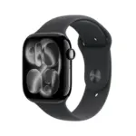Apple Watch Series 11 Gps+ Cellular 46mm Jet Black  Aluminium Case With Black Sport Band - M/l - Image 3
