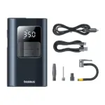 منفاخ إطارات Baseus PrimeTrip VA1 بقوة مزدوجة 2 في 1 سلكي ولاسلكي - اللون أسود