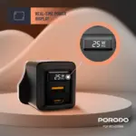 Porodo Gan 25w Dual-port Wall Charger-black - Image 5