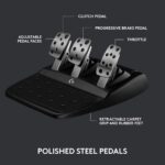 Logitech G923 steering wheel with pedales for Playstation PS4&PC&PS5 - Image 2