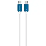كابل Powerology Zinco Series 60 واط USB-C - أزرق