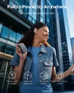 Anker Nano Power Bank (10k, 45w, Built-in Retractable Usb-c Cable)- Black A1638H11 - Image 5