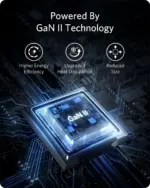 ⁦شاحن Anker PowerPort III Pod ثلاثي المنافذ بقدرة 65 واط - أسود A2667K14⁩ - الصورة ⁦7⁩