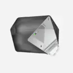 Aulumu A39 Hi-per Shockproof Geometric Earphone Case For Airpods Pro 3 - Translucent Gray