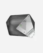 Aulumu A39 Hi-per Shockproof Geometric Earphone Case For Airpods Pro 3 - Translucent Gray