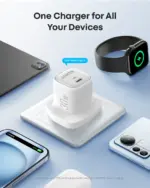 ⁦شاحن Anker Zolo بقدرة 30 واط، وبتقنية PD 3.0 - أبيض⁩ - الصورة ⁦2⁩