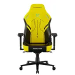كرسي الألعاب DXRacer فئة MARTIAN - مسند ظهر قابل للتعديل كهربائياً - حجم كبير - لون أسود/أصفر